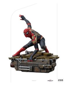 Spider-man: No Way Home Bds Art Scale Deluxe Statua 1/10 Spider-man Peter -1 19 Cm Iron Studios