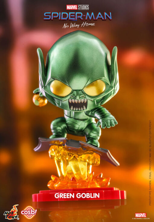 Spider-man: No Way Home Cosbi Mini Figura Green Goblin 8 Cm Hot Toys