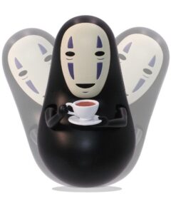 Spirited Away Round Bottomed Figurine No Face's Coffe Time 6 Cm Semic