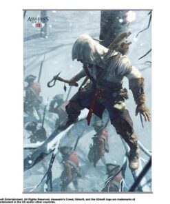 SQUARE ENIX ASSASSINS CREED III WALL SCROLL 2 POSTER