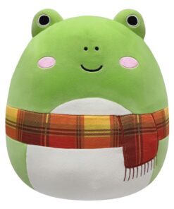 Squishmallows Peluche Figura Frog Wendy Con Sciarpa  30 Cm Jazwares