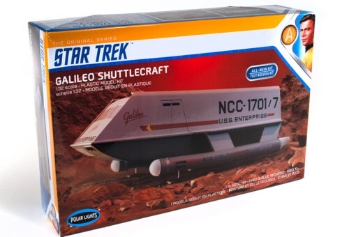 STAR TREK TOS GALILEO SHUTTLE MK MODEL KIT POLAR LIGHT