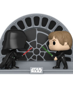 Star Wars 40th Anniversario Pop Moment! Vinile 2 Figure Luke Vs Vader 9 Cm Funko