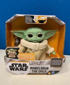 Star Wars Animatronic Figura Baby Yoda Elettronico 25 cm Hasbro