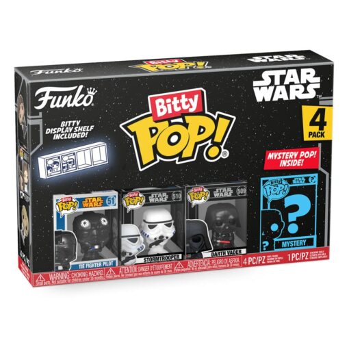 Star Wars Bitty Pop! Vinile Figura 4-pack Darth Vader 2