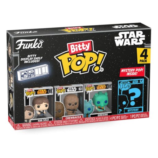 Star Wars Bitty Pop! Vinile Figura 4-pack Han Solo 2