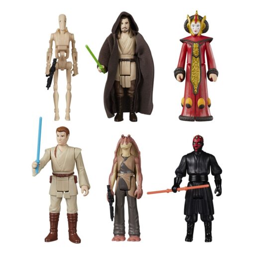 Star Wars Episode I Retro Collection Action Figures The Phantom Menace Multipack 10 Cm Hasbro