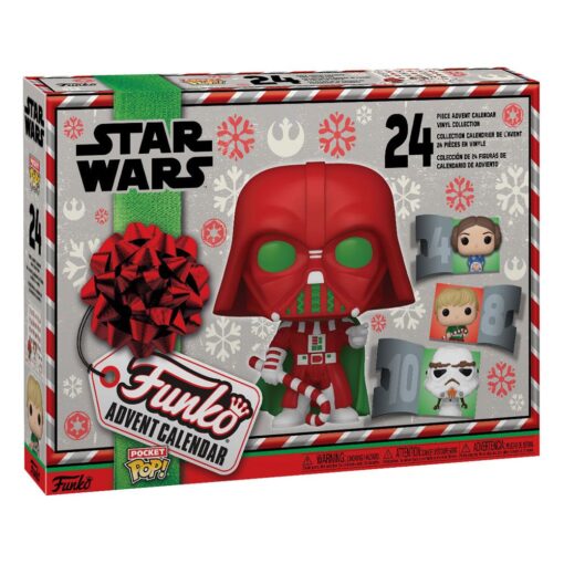 Star Wars Funko Pocket Pop! Calendario Dell'avvento Star Wars Holiday