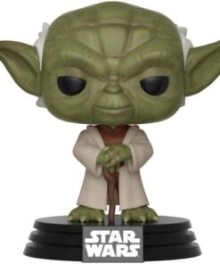 Star Wars Funko Pop Film Vinile Figura Clone Wars Yoda 9 cm