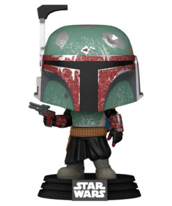 Star Wars Mandalorian Funko Pop Vinile Figura Boba Fett 9 cm