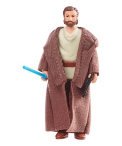 Star Wars: Obi-wan Kenobi Retro Collection Action Figura 2022 Obi-wan Kenobi (wandering Jedi) 10 Cm Hasbro