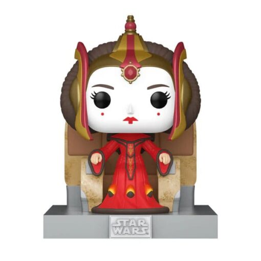 Star Wars Pop! Deluxe Vinile Figura Amidala On Throne 9 Cm Funko