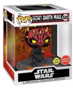 Star Wars Pop! Deluxe Vinile Figura Red Saber Series Volume 1: Darth Maul(gw) 9 Cm Funko