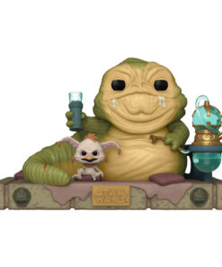 Star Wars Pop! Figure in Vinile Deluxe Jabba the Hutt & Salacious 9 Cm Funko