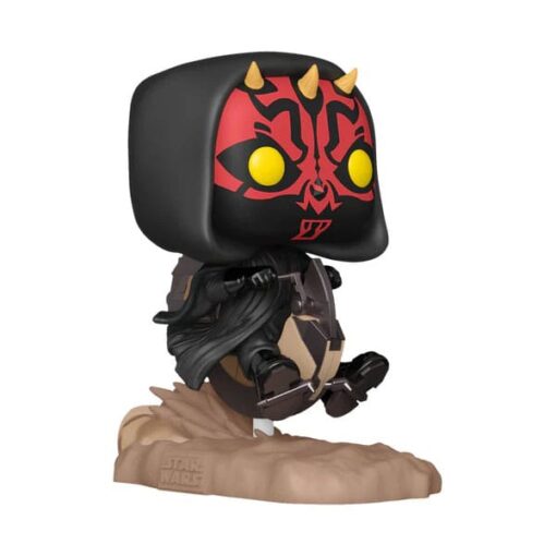 Star Wars Pop! Rides Deluxe Vinile Darth Maul On Bloodfin 9 Cm Funko