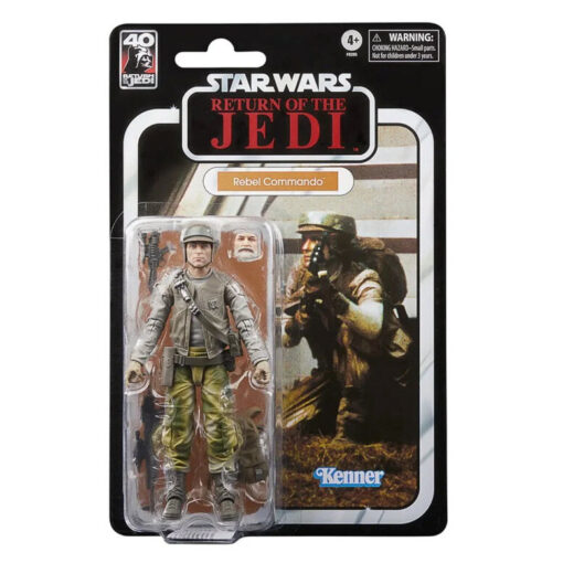 Star Wars Return Of The Jedi 40th Anniversary Rebel Commando Figura 15cm Hasbro