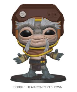 Star Wars Super Sized Pop! Movies Vinile Figura Babu Frick 25 Cm Funko