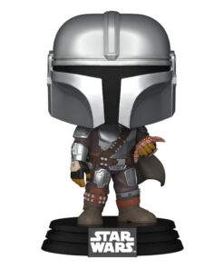 Star Wars The Book Of Boba Fett Pop! Tv Vinile Figura Mando W/pouch 9 Cm Funko