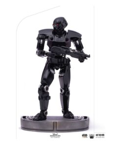 Star Wars The Mandalorian Bds Art Scale Statua 1/10 Dark Trooper 24 Cm Iron Studios