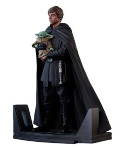 Star Wars: The Mandalorian Premier Collection 1/7 Luke Skywalker & Grogu 25 Cm Gentle Giant