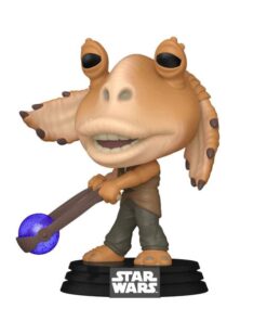 Star Wars The Phantom Menace Anniversary Pop! Vinile Figura Brocca Brocca Binks W/ Booma Balls 9 Cm Funko