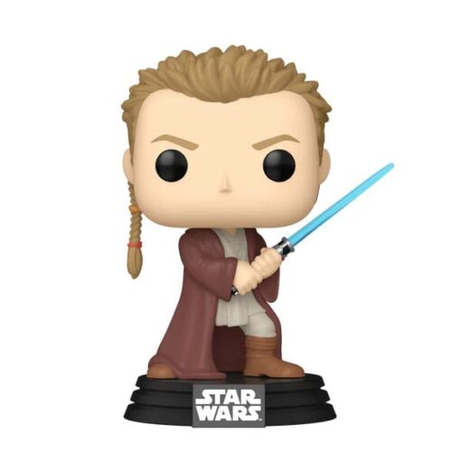 Star Wars The Phantom Menace Anniversary Pop! Vinile Figura Obi-wan(young) 9 Cm Funko