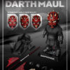 Star Wars Uova Aa Ep I Darth Maul Action Figura Beast Kingdom