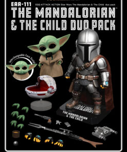 Star Wars Uova Aa Mandalorian & The Bambino Duo Pk Action Figura Beast Kingdom