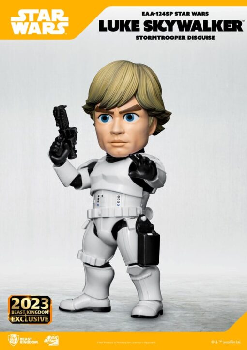 Star Wars Uova Attack Statua Luke Skywalker (stormtrooper Disguise) 17 Cm Beast Kingdom Toys