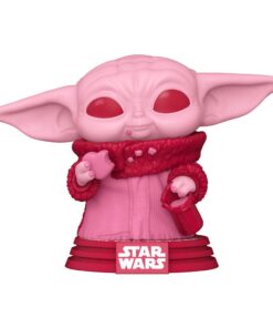 Star Wars Valentines Pop! Star Wars Vinile Figura Grogu 9 Cm Funko