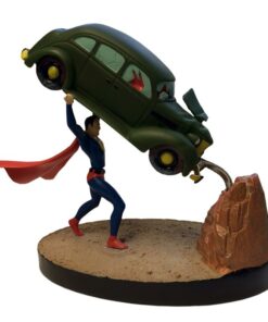 Statua Superman Action Comics Premium Motion 20 cm Factory Scatola Rovinata