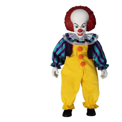 Stephen Kings It 1990 Mds Roto Peluche Bambola Pennywise 46 Cm Mezco Toys