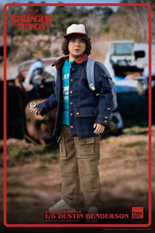 Stranger Things Action Figura 1/6 Dustin Henderson 23 Cm Threezero