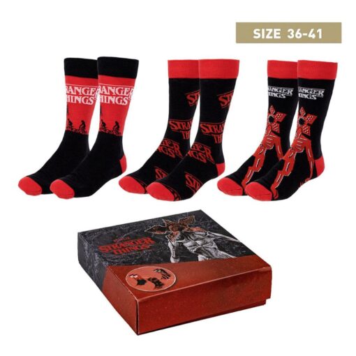 Stranger Things Calzini 3-pack 35-41 Cerdá