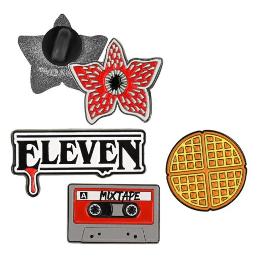 Stranger Things Pins 4-Pack Season 1 Cinereplicas