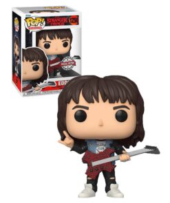 Stranger Things Pop! Tv Vinile Figura Eddie Con Guitar Special Edition 9 Cm Funko