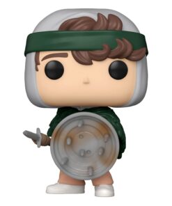 Stranger Things Pop! Tv Vinile Figura Hunter Dustin Con Shield 9 Cm Funko