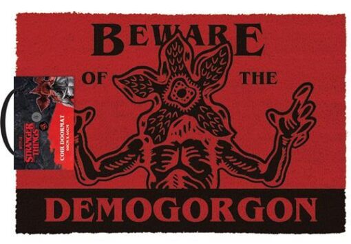 Stranger Things Zerbino Beware Demogorgon 40 X 60 Cm Pyramid International