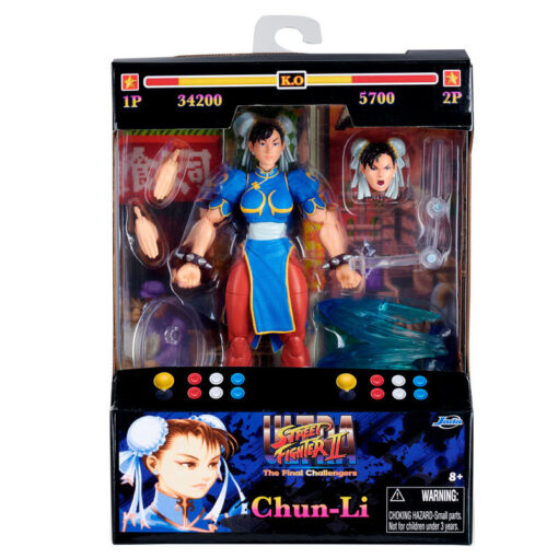 Street Fighter Ii Chun-li Figura 15cm Jada Toys