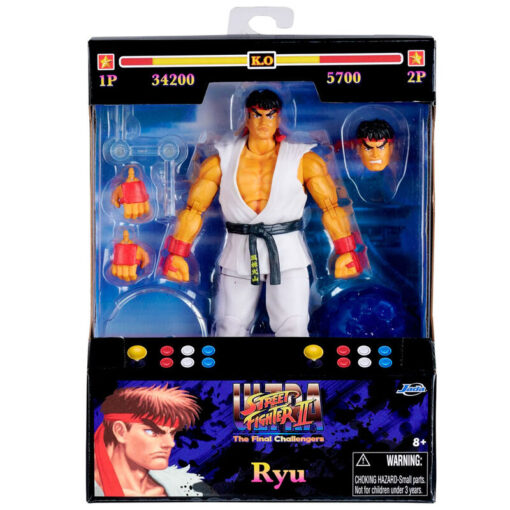 Street Fighter Ii Ryu Figura 15cm Jada Toys