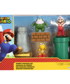 Super Mario Bros Desert diorama set 6cm Jakks Pacific