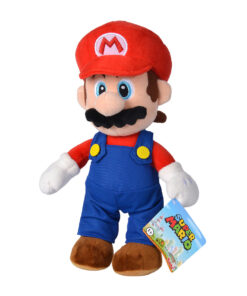 Super Mario Bros Mario Peluche 30cm Nintendo