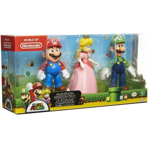 Super Mario Bros pack 3 figures 10cm Jakks Pacific