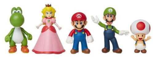 SUPER MARIO PACK 5 PERSONAGGI FIGURES - ACTION