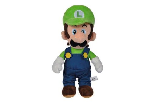 Super Mario Peluche Figura Luigi 30 Cm Simba