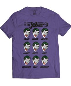 T/S DC THE JOKER MOODS PURPLE - M T-shirt Sd Toys