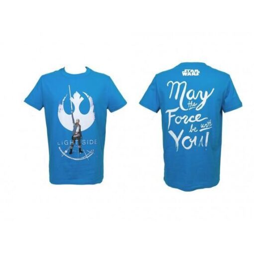 T/S SW EP VIII REY LIGHT SIDE BLUE B - L T-shirt Sd Toys