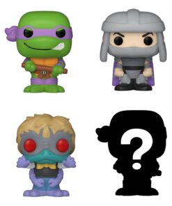 Tartarughe Ninja Bitty Pop! Vinile Figura 4-pack Donatello 2