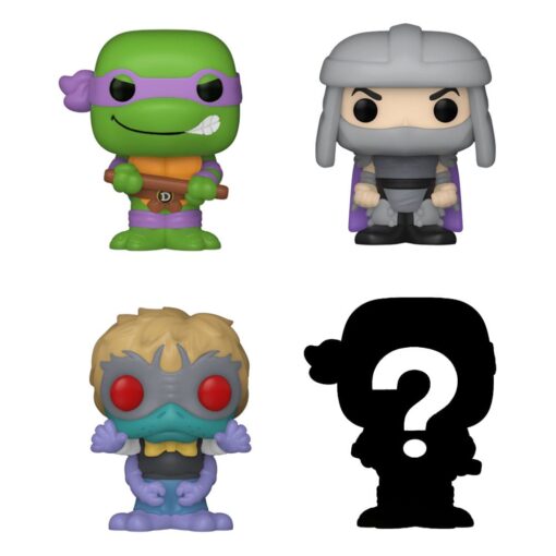 Tartarughe Ninja Bitty Pop! Vinile Figura 4-pack Donatello 2