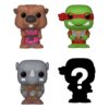 Tartarughe Ninja Bitty Pop! Vinile Figura 4-pack Splinter 2